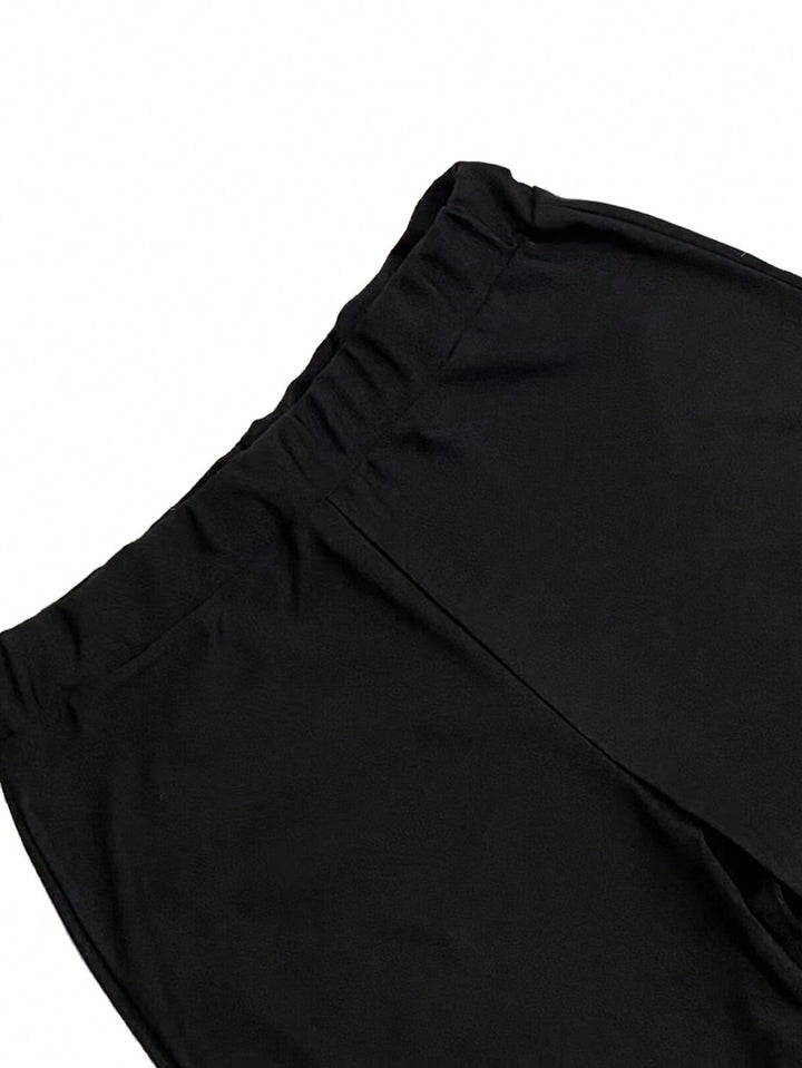 Pantaloni SHEIN, negru