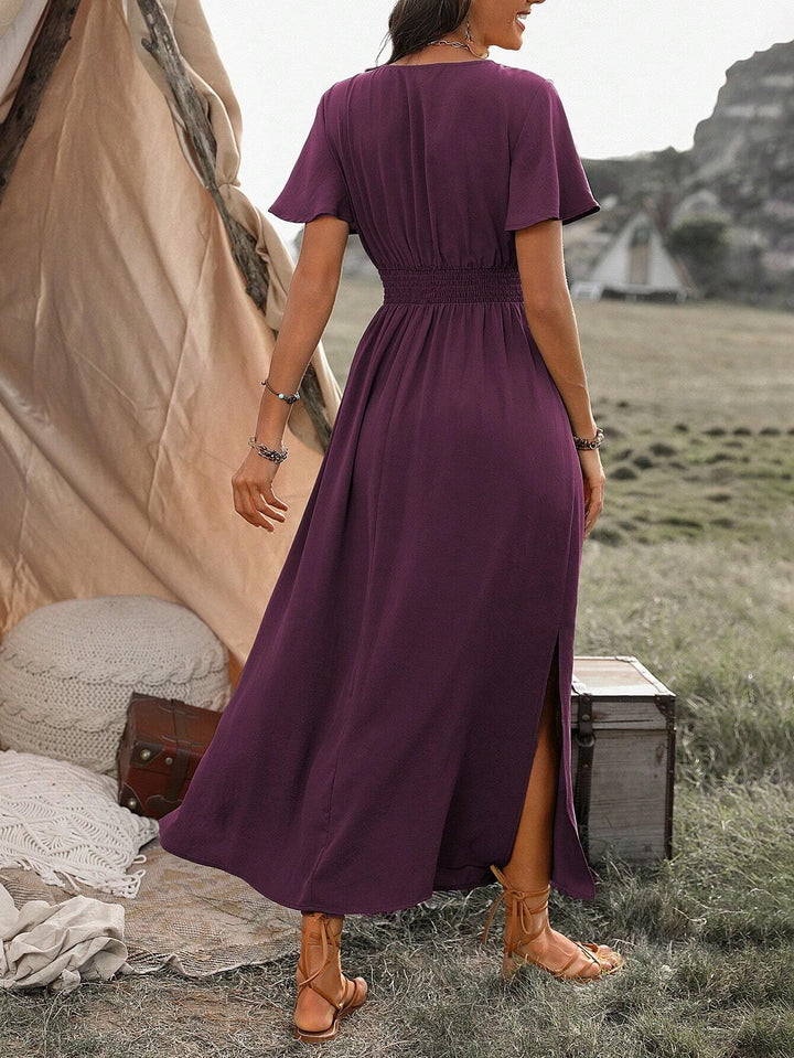 Rochie midi SHEIN, mov