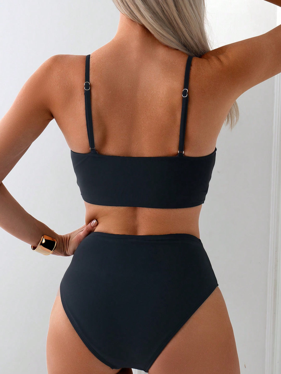 Set bikini SHEIN, negru