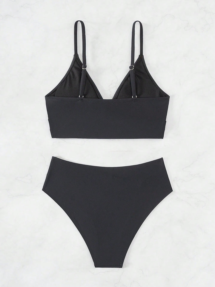 Set bikini SHEIN, negru