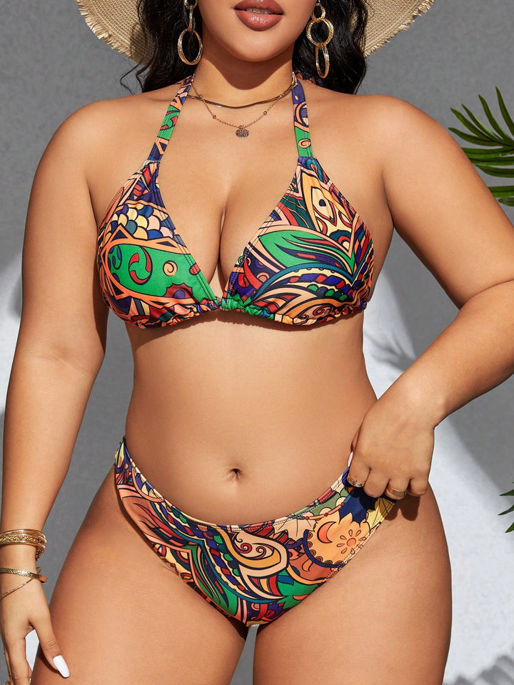 Costum de baie SHEIN, mix culori