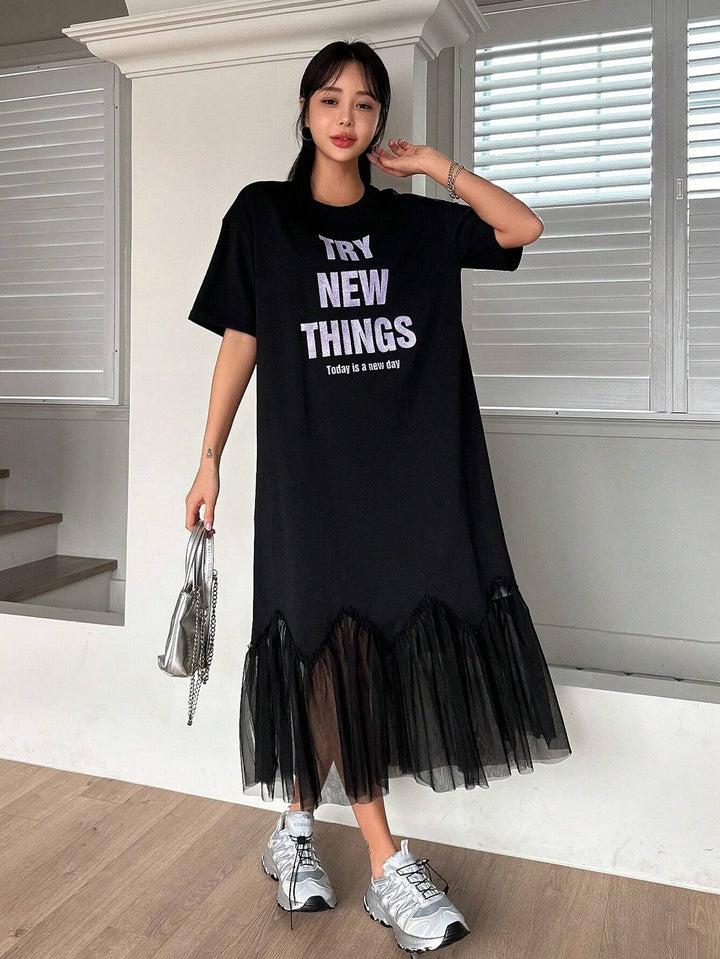 Rochie midi SHEIN, negru
