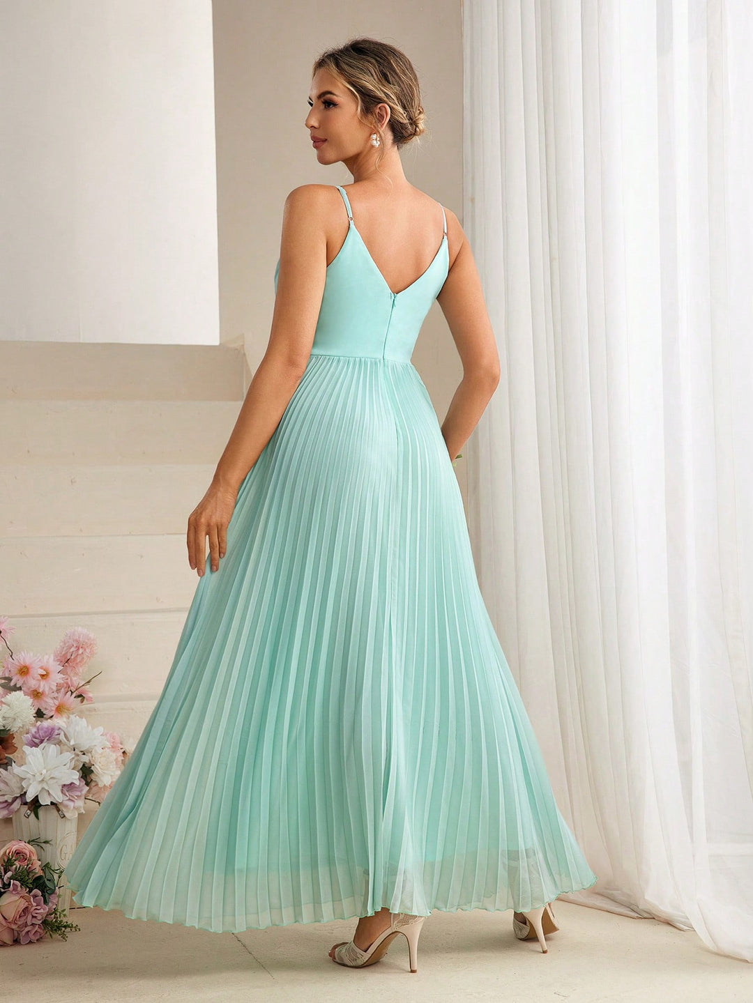 Rochie SHEIN, verde