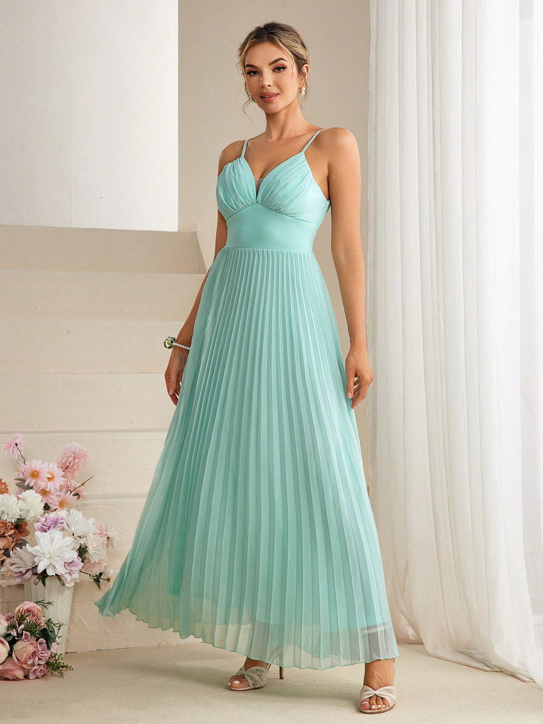Rochie SHEIN, verde
