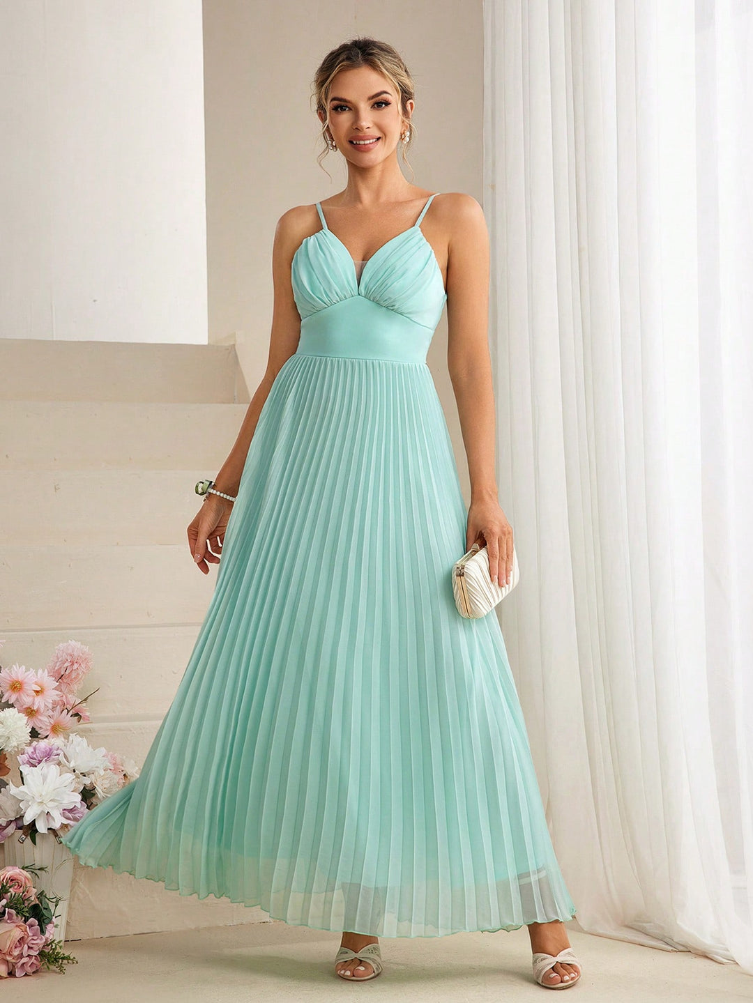 Rochie SHEIN, verde