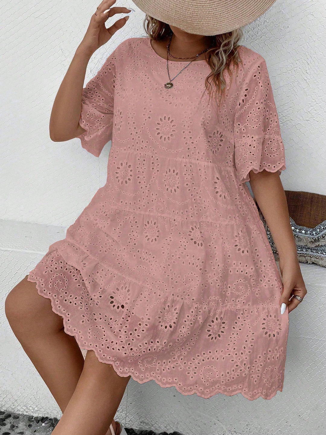 Rochie mini SHEIN, roz