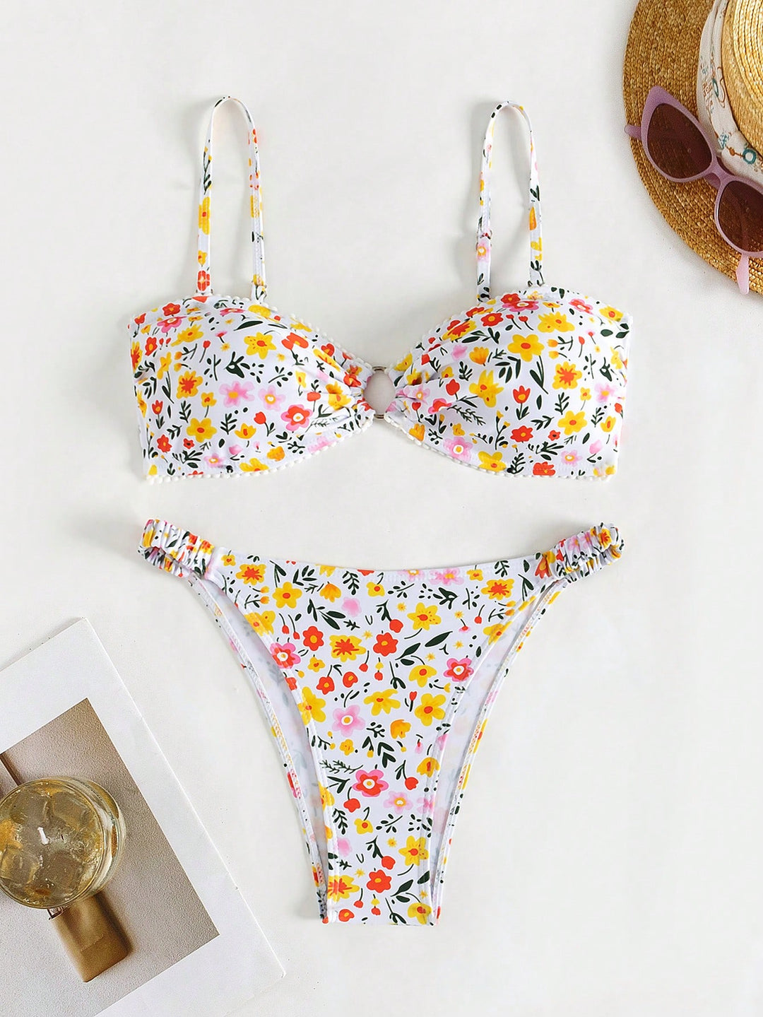 Set bikini SHEIN, mix culori
