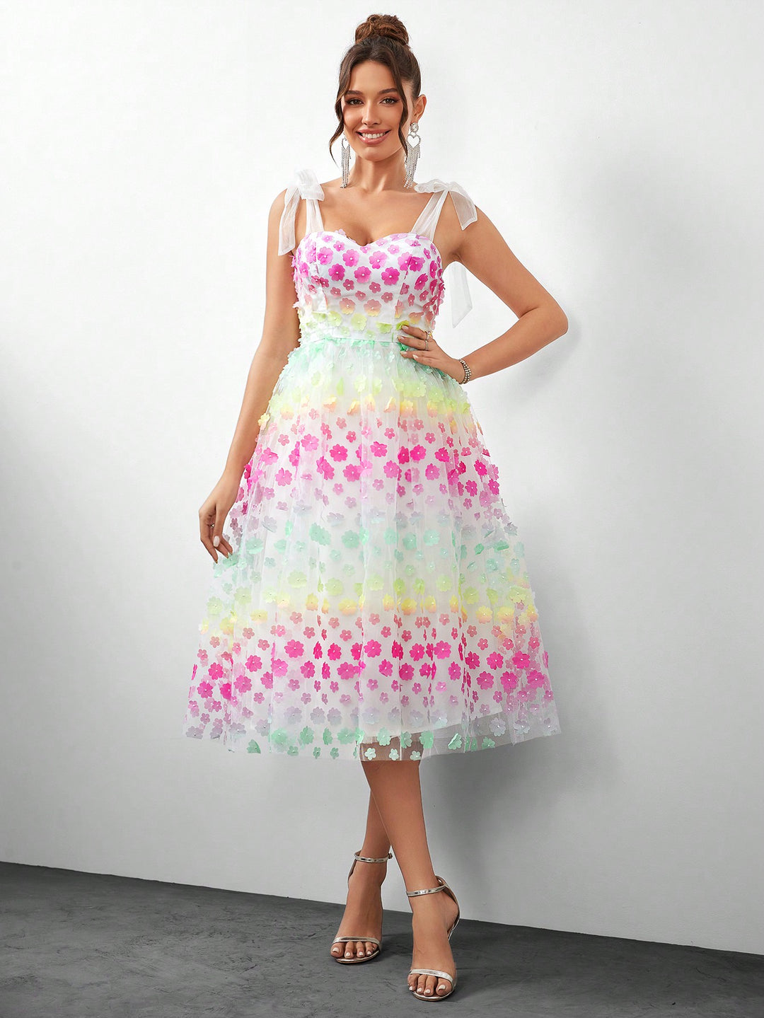 Rochie SHEIN, mix culori