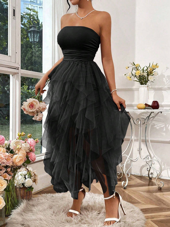 Rochie maxi SHEIN, negru