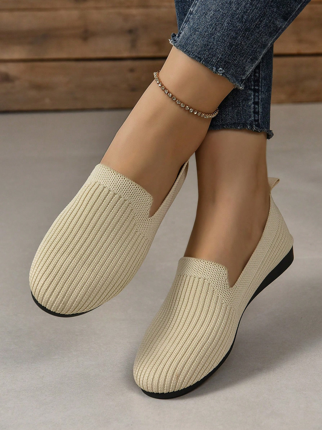 Pantofi sport SHEIN, bej