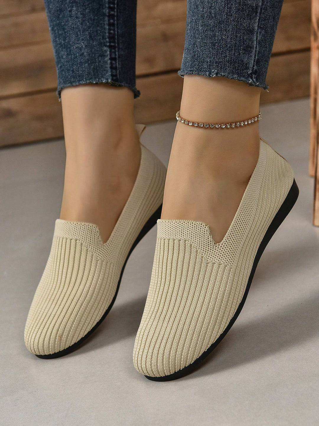 Pantofi sport SHEIN, bej