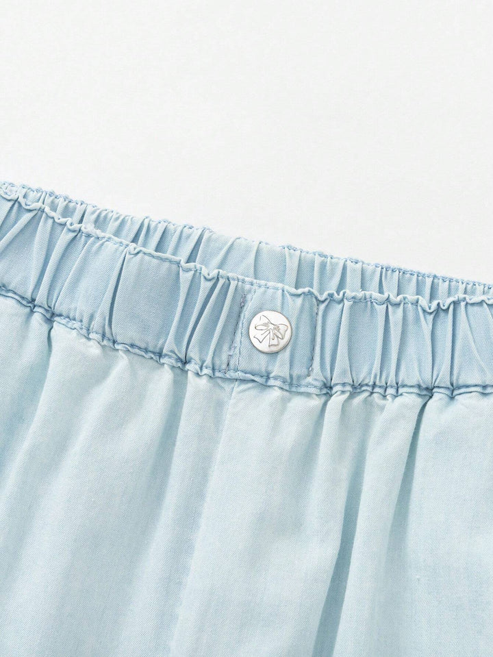 Pantaloni SHEIN, albastru