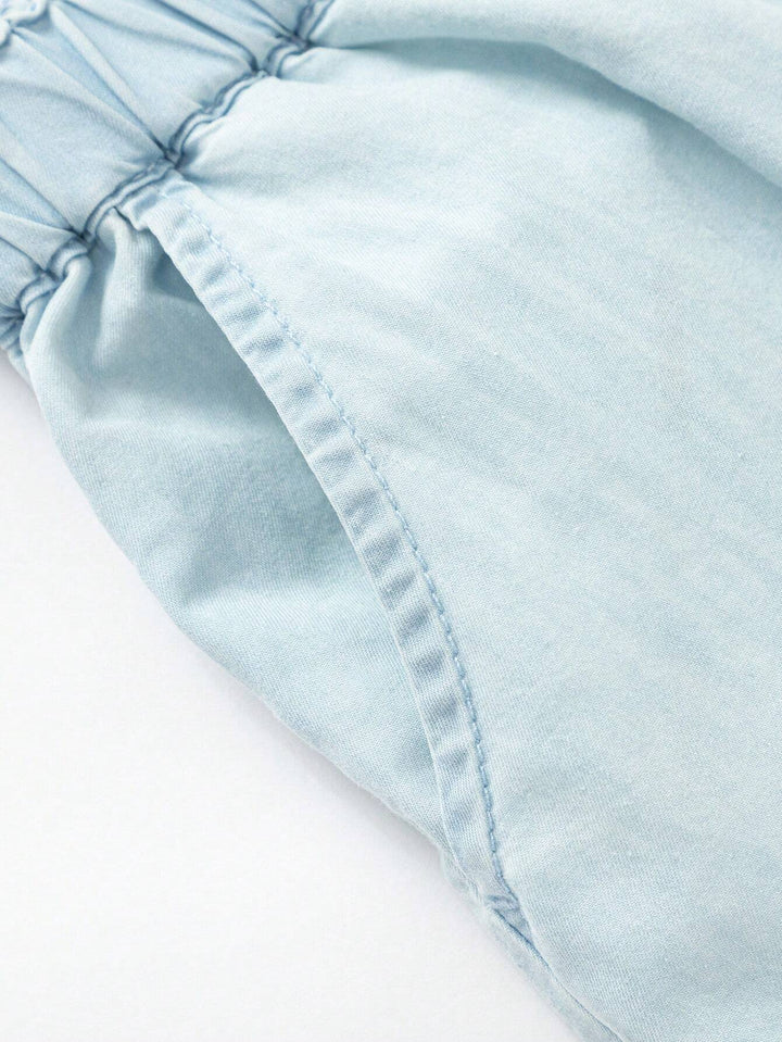 Pantaloni SHEIN, albastru