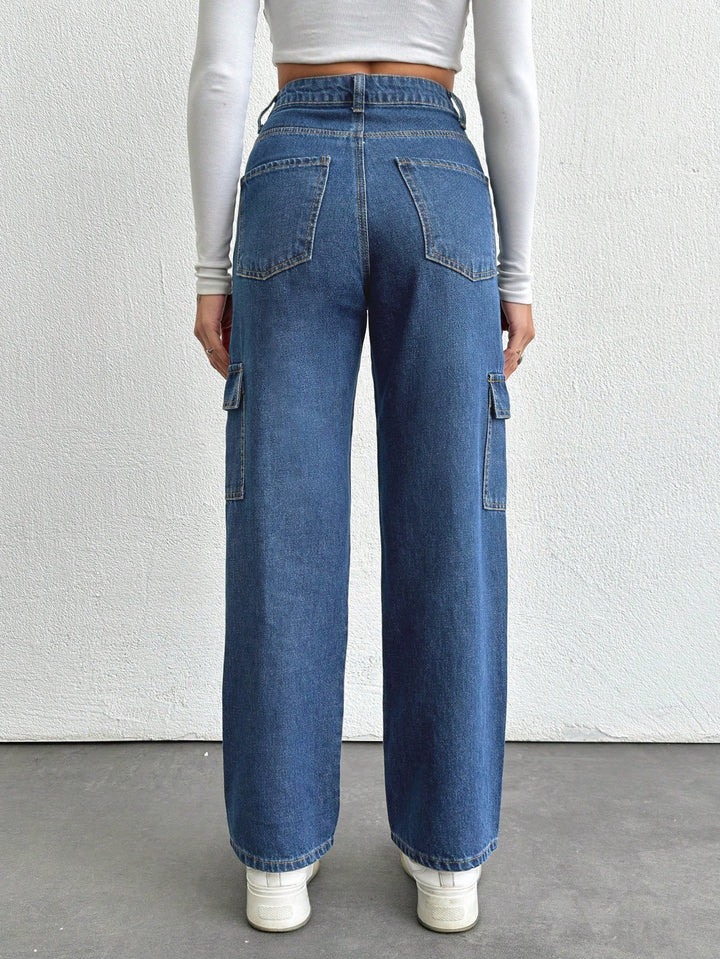 Jeans SHEIN, albastru