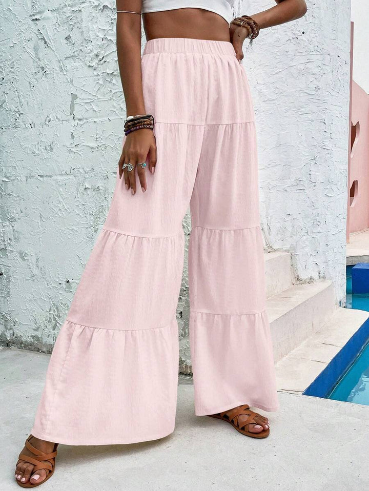 Pantaloni SHEIN, roz