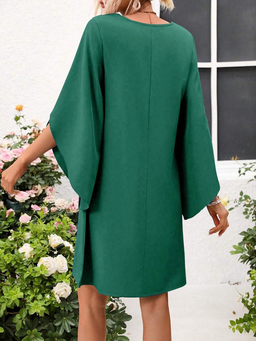 Rochie mini SHEIN, verde