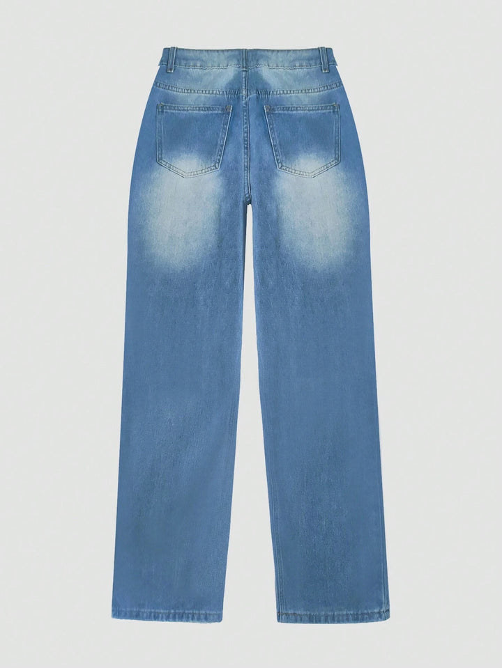 Jeans SHEIN, albastru