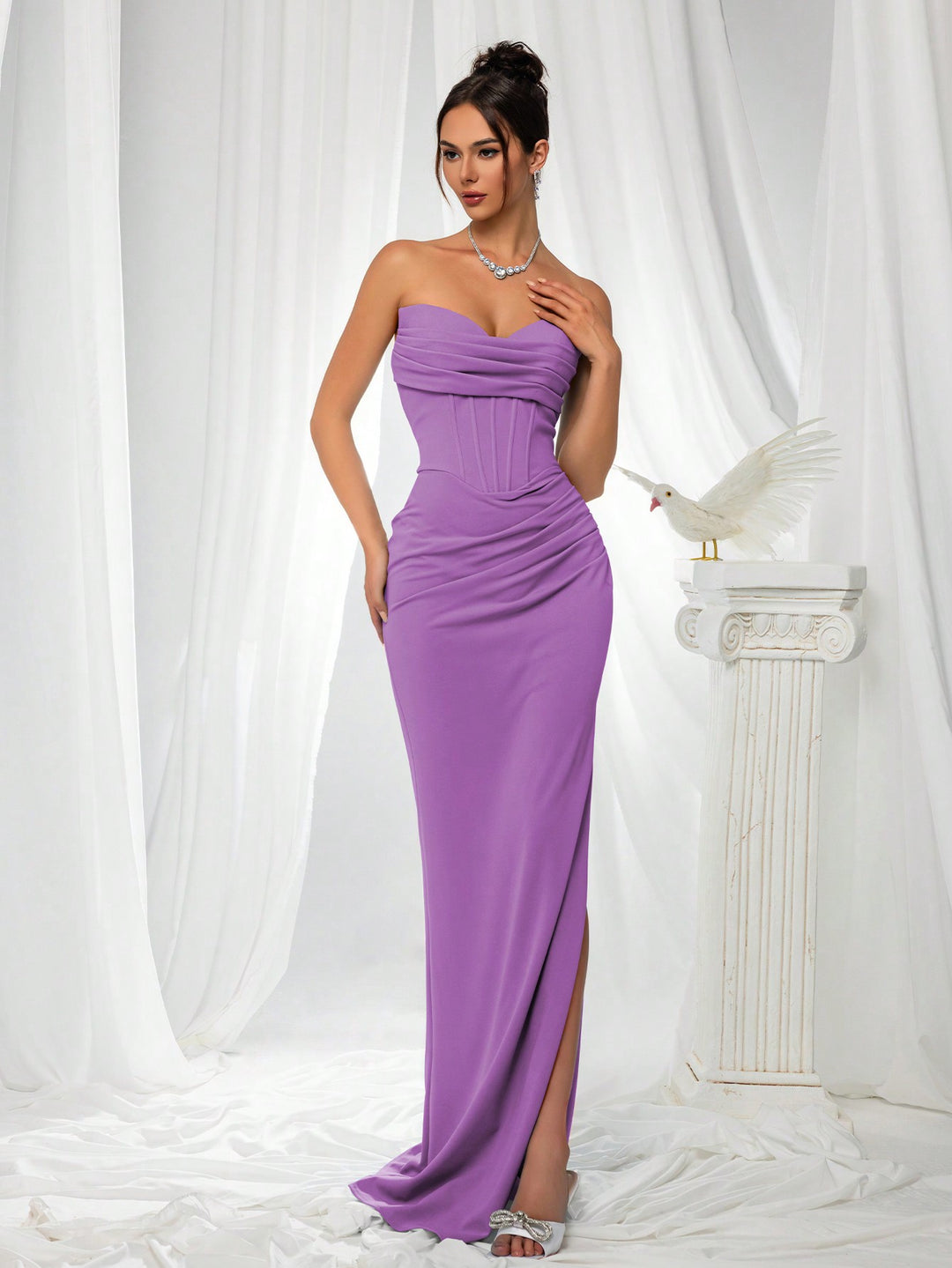 SHEIN ruha, lila