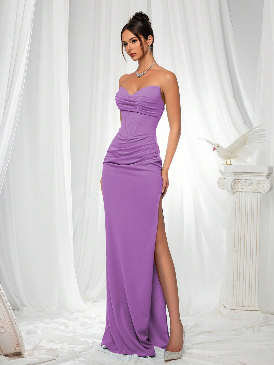 SHEIN ruha, lila