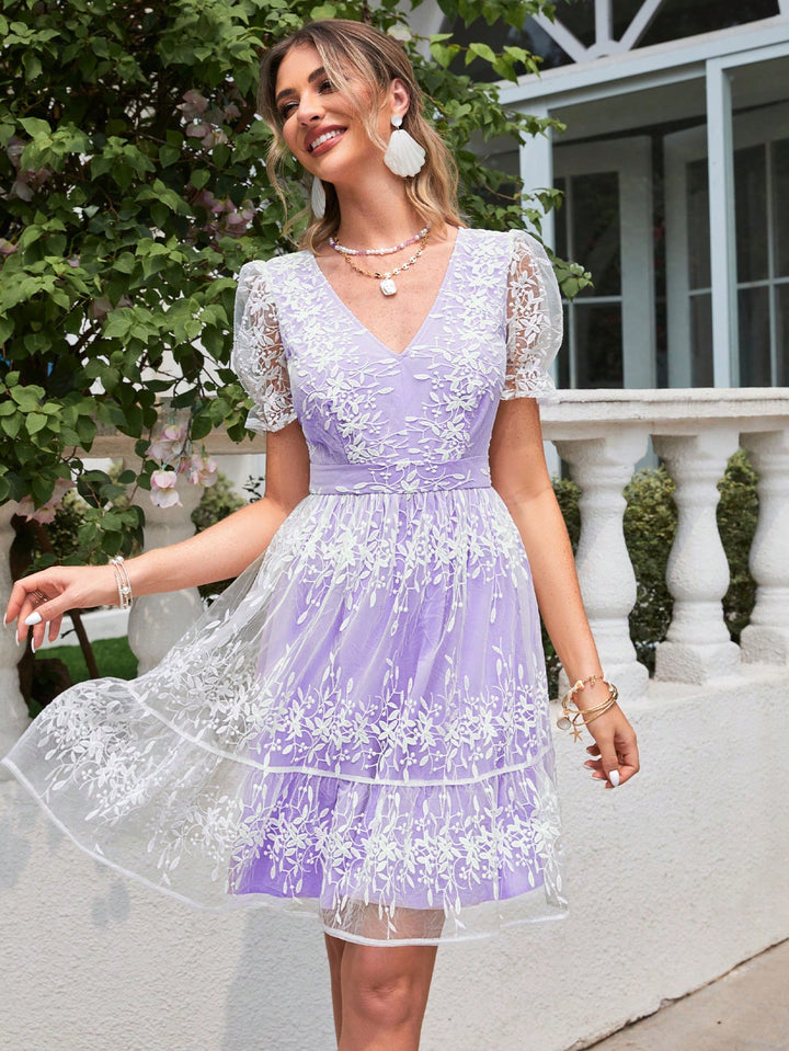Rochie midi SHEIN, mov
