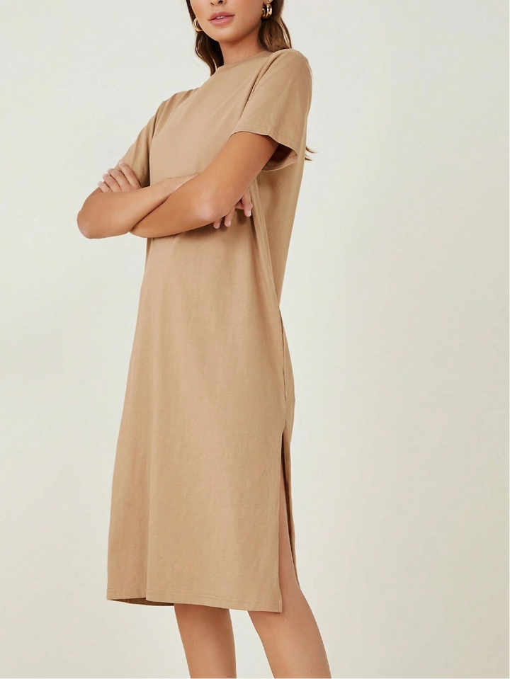 Rochie mini SHEIN, bej