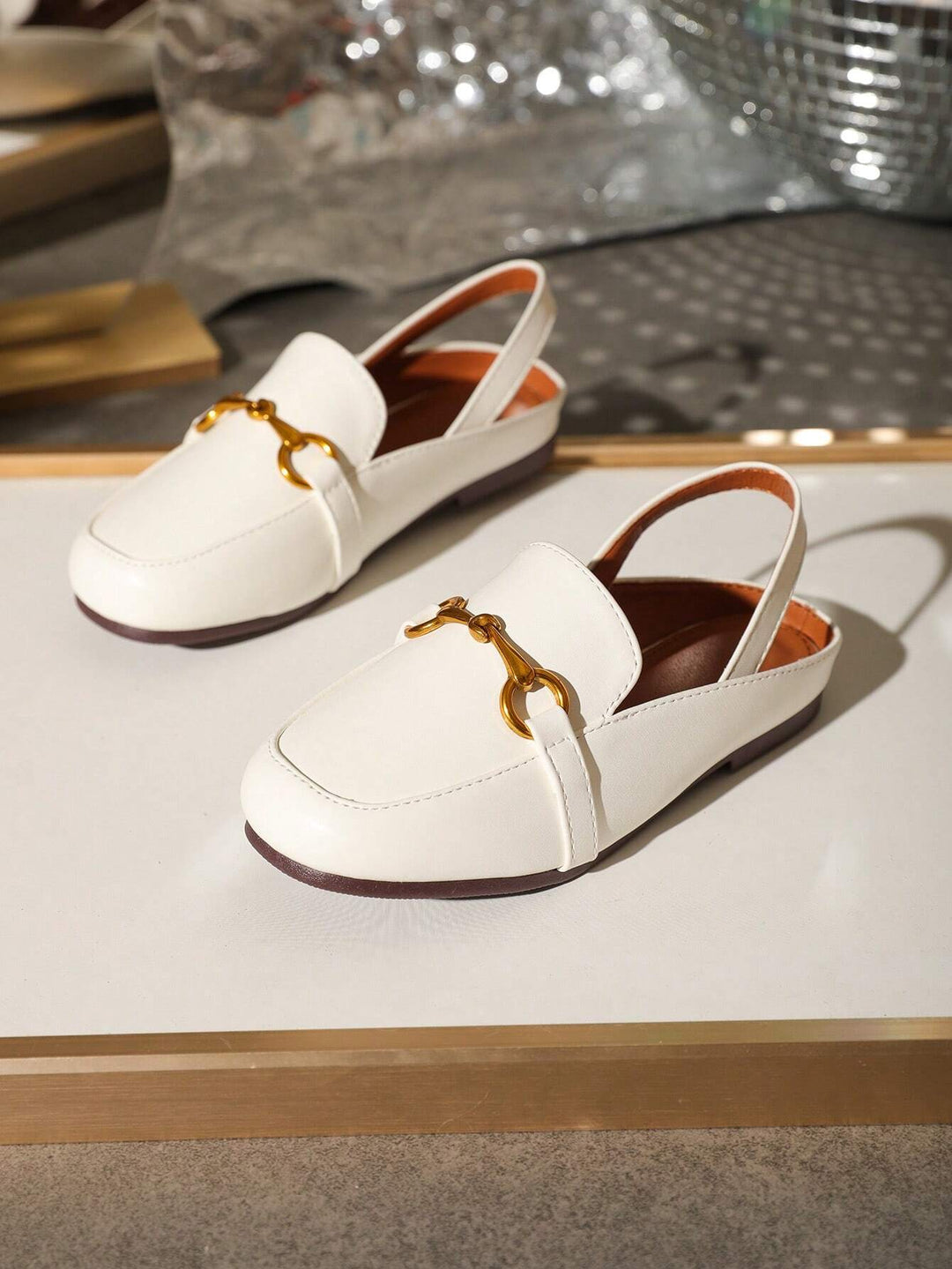 Pantofi SHEIN, alb