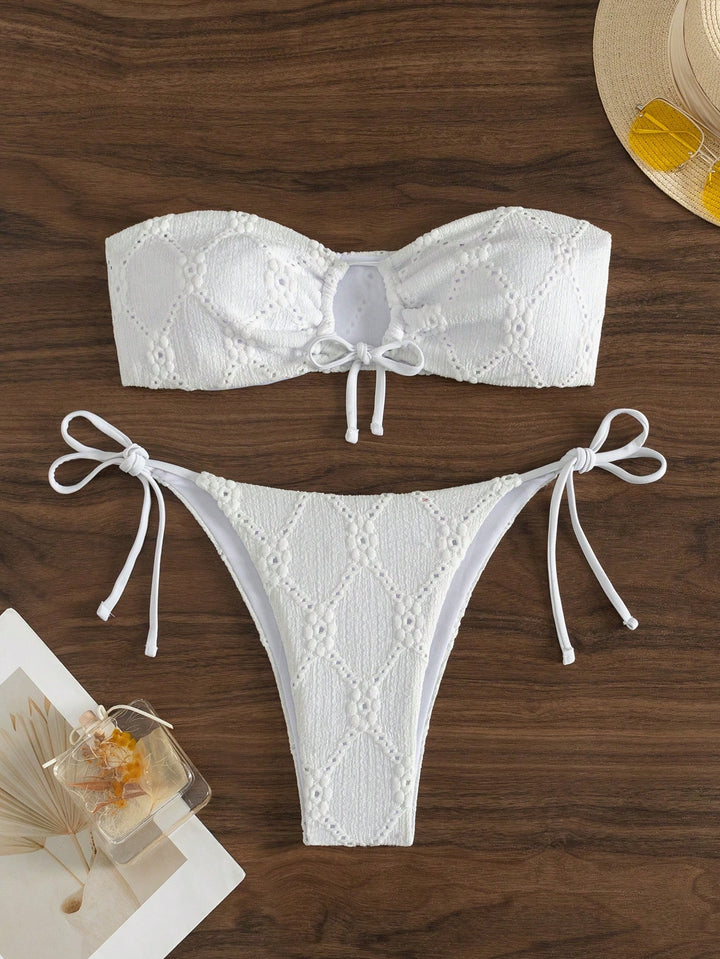 SHEIN bikini szett, fehér