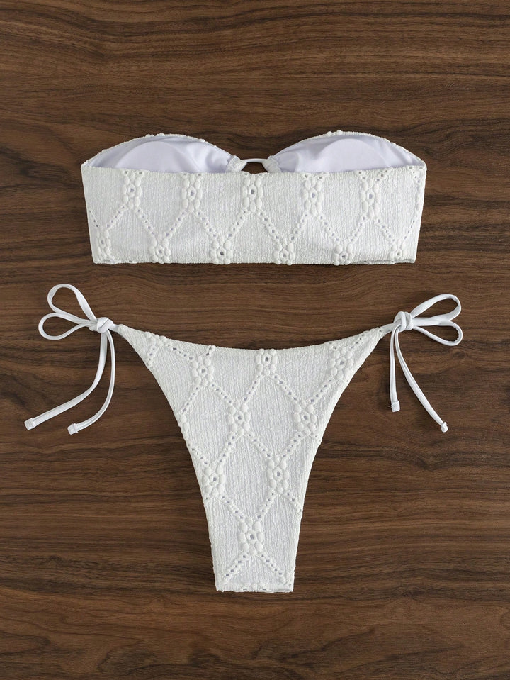 SHEIN bikini szett, fehér