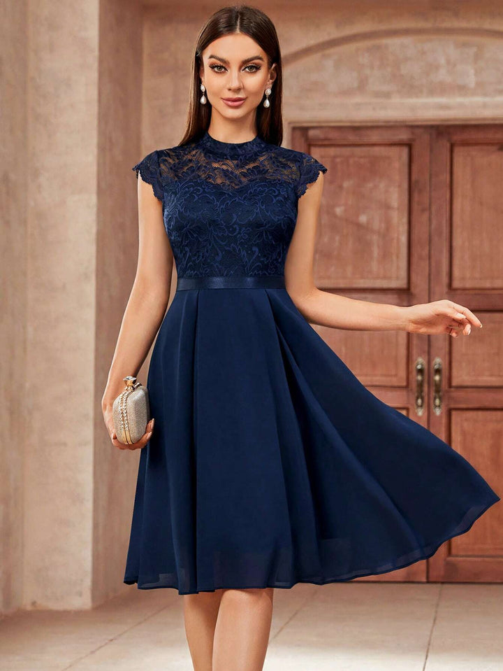 Rochie de ocazie SHEIN, albastru