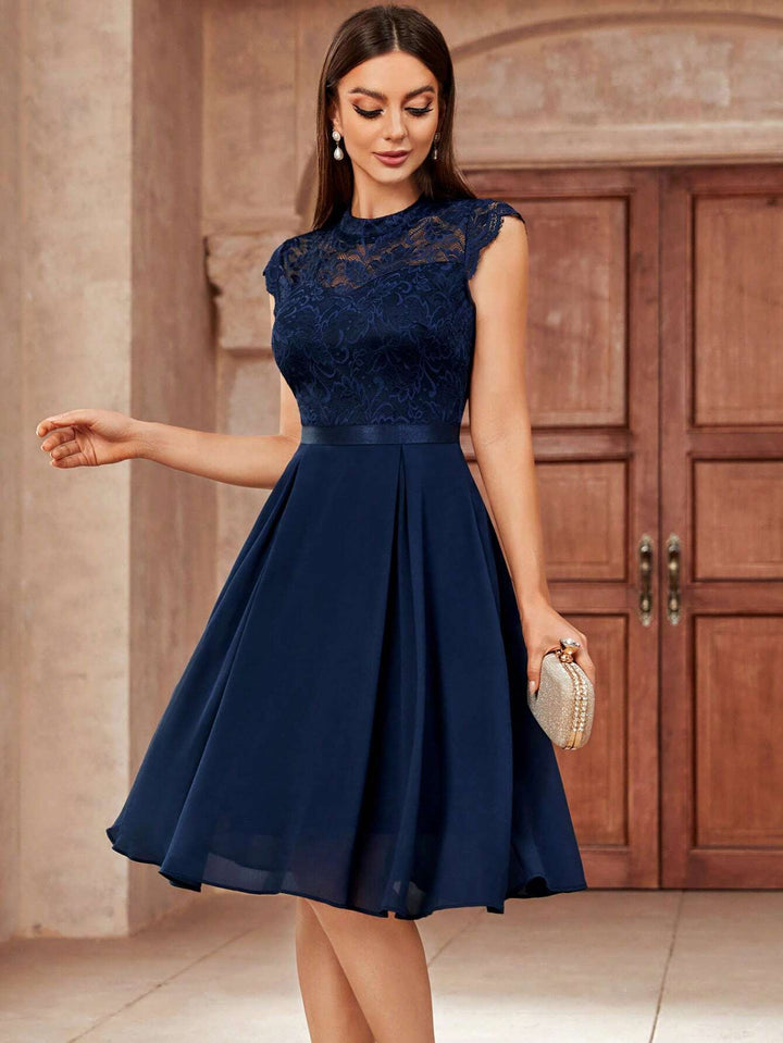 Rochie de ocazie SHEIN, albastru
