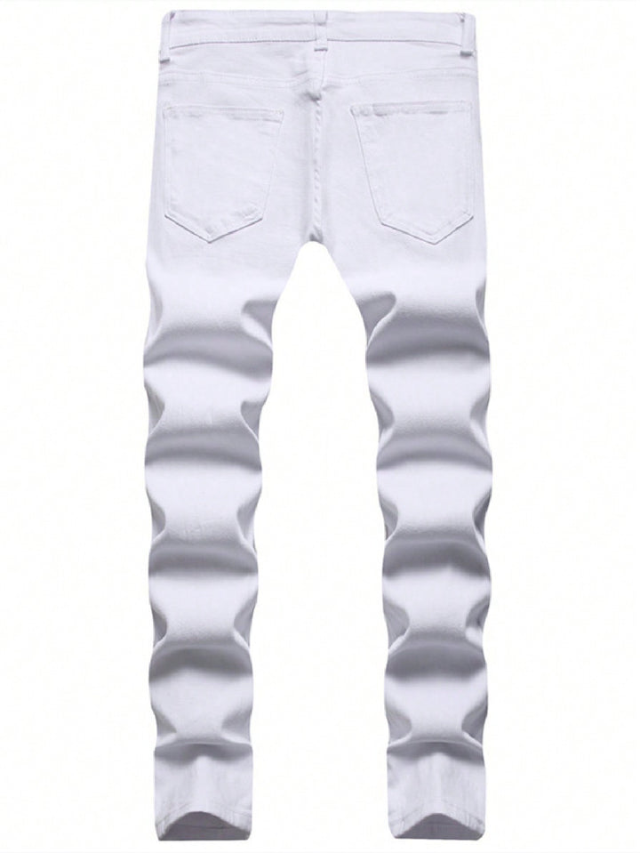 Jeans SHEIN, alb