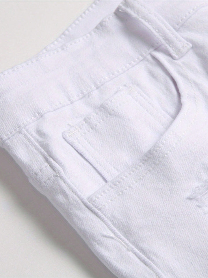 Jeans SHEIN, alb