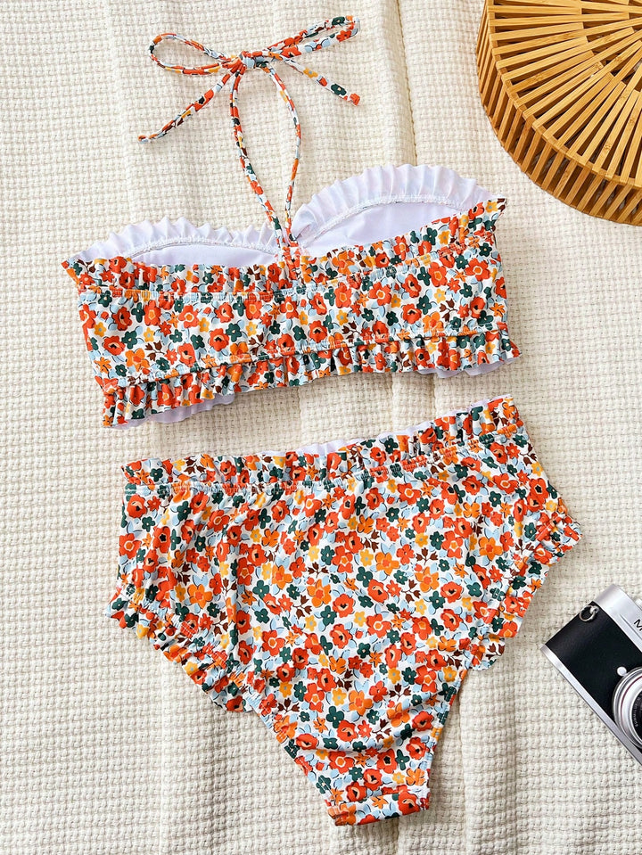 Set bikini SHEIN, mix culori