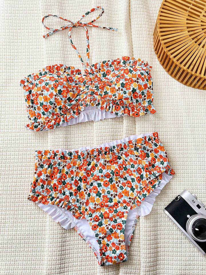 Set bikini SHEIN, mix culori