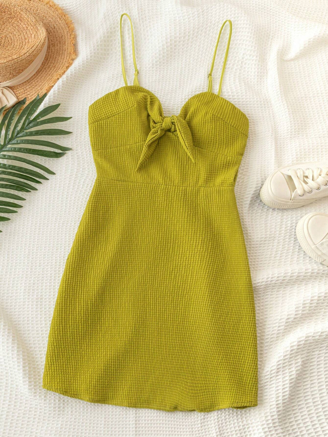 Rochie mini SHEIN, verde