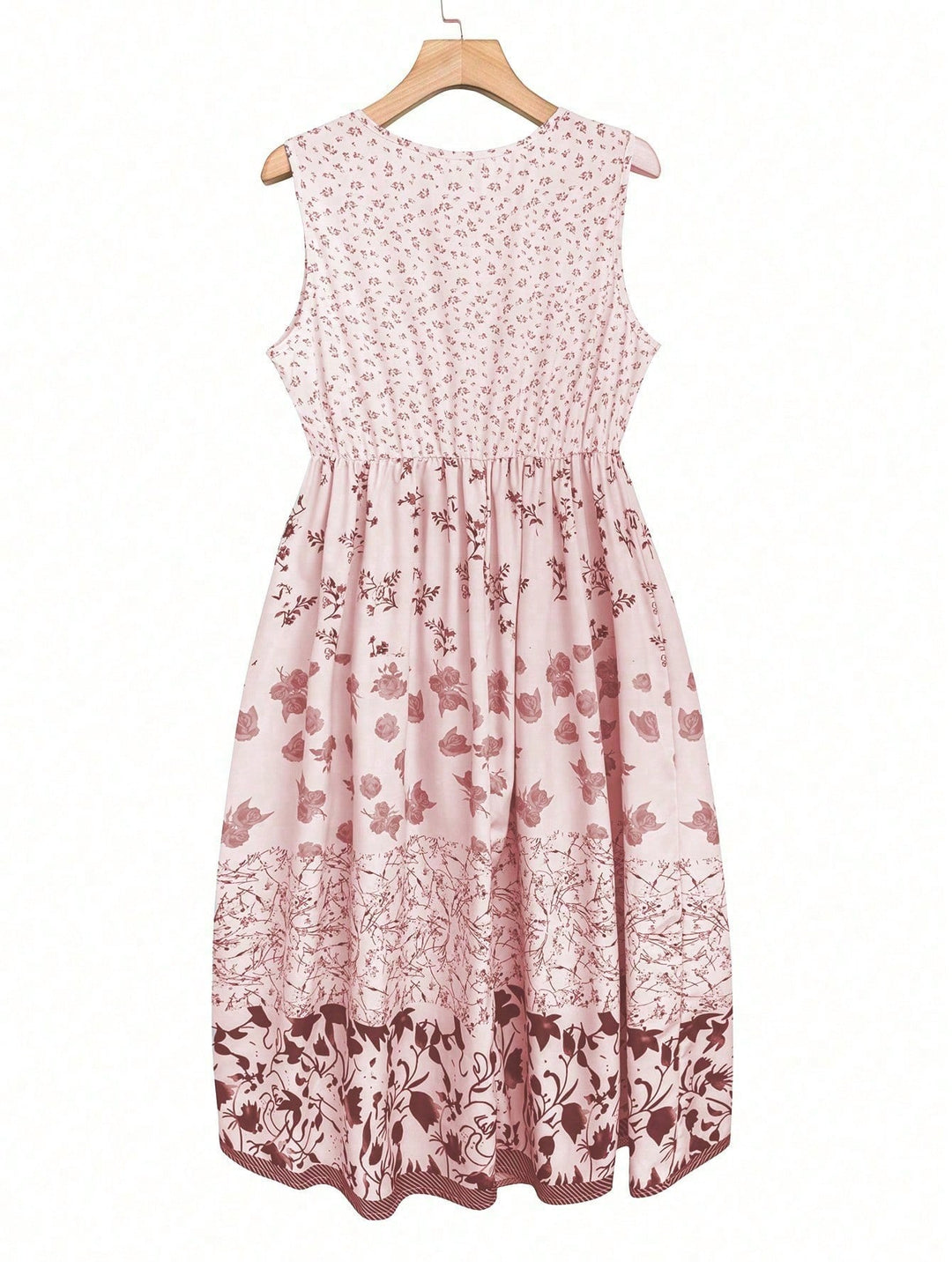 Rochie midi SHEIN, roz