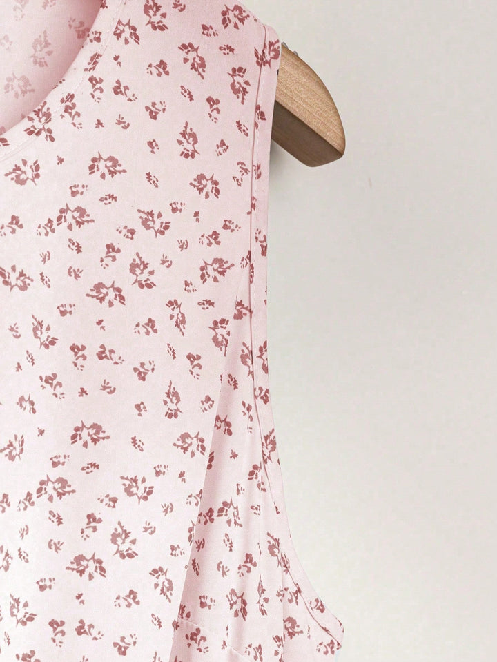 Rochie midi SHEIN, roz