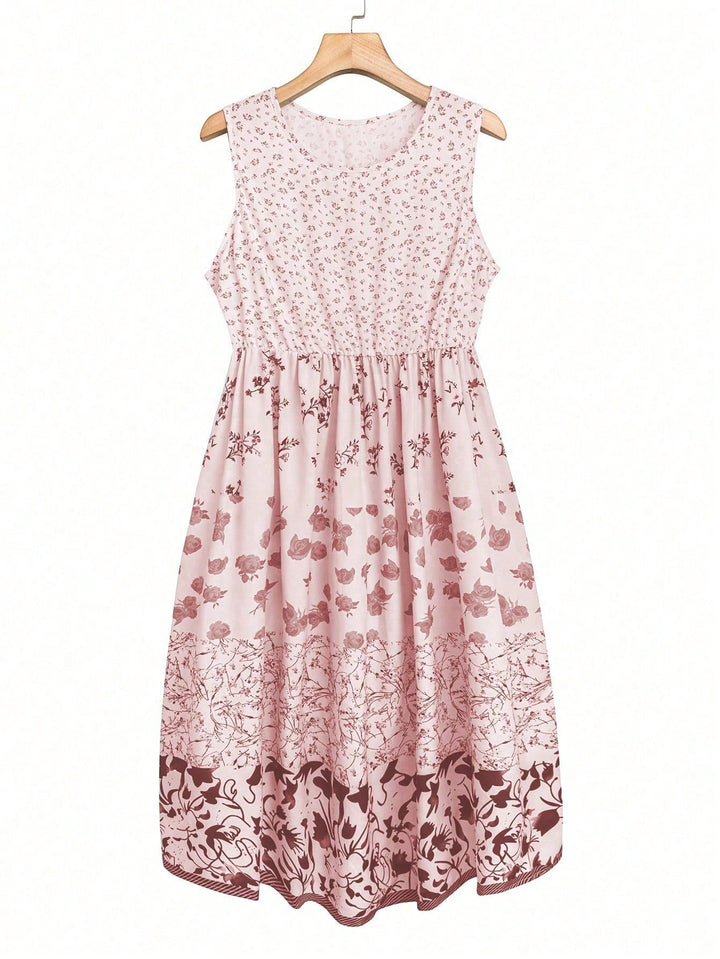 Rochie midi SHEIN, roz