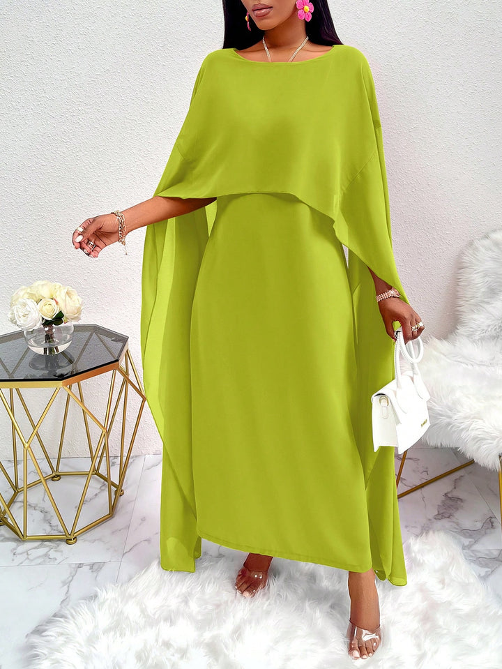 SHEIN maxi ruha, zöld