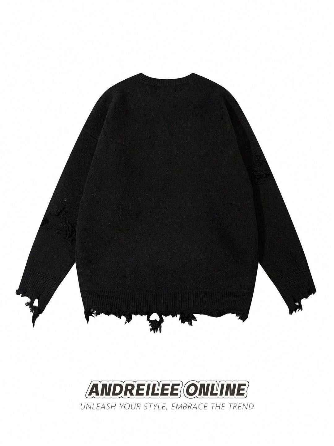 Pulover SHEIN, negru