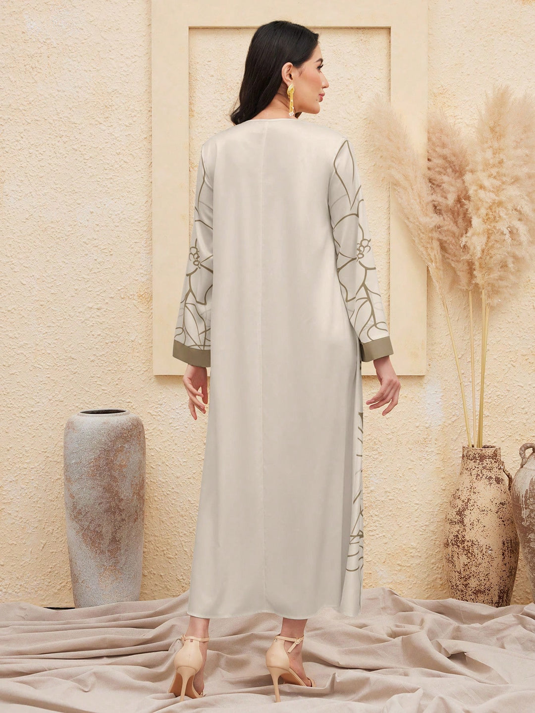 Rochie SHEIN, kaki