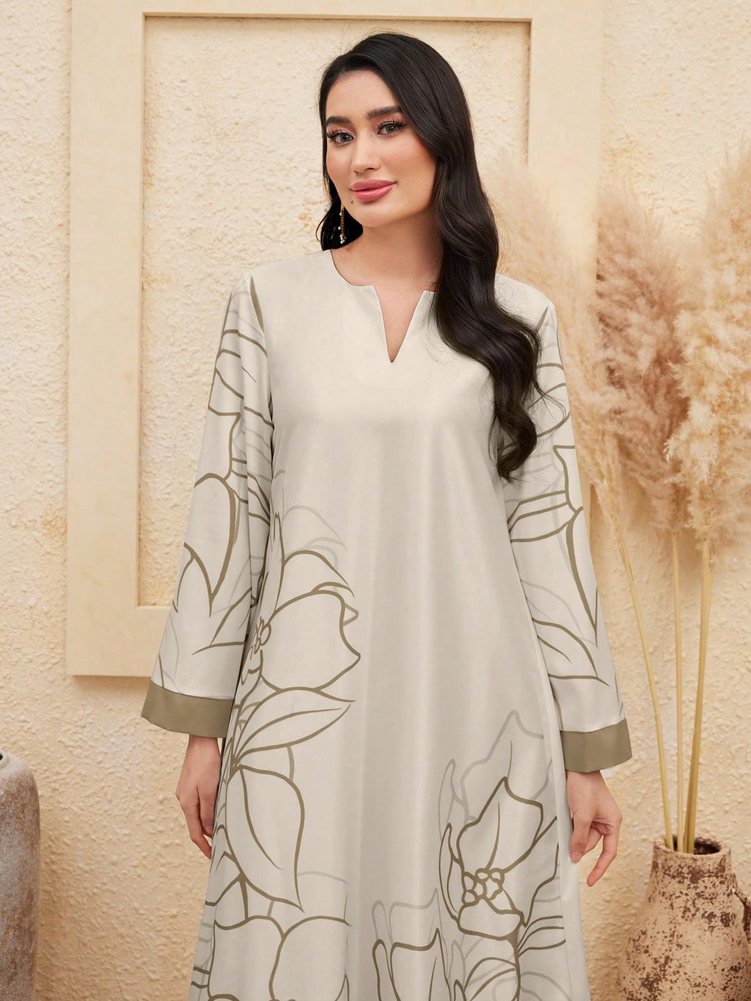 Rochie SHEIN, kaki