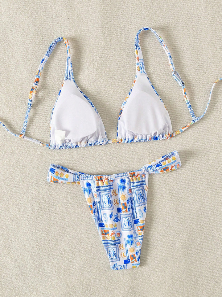 Set bikini SHEIN, mix culori