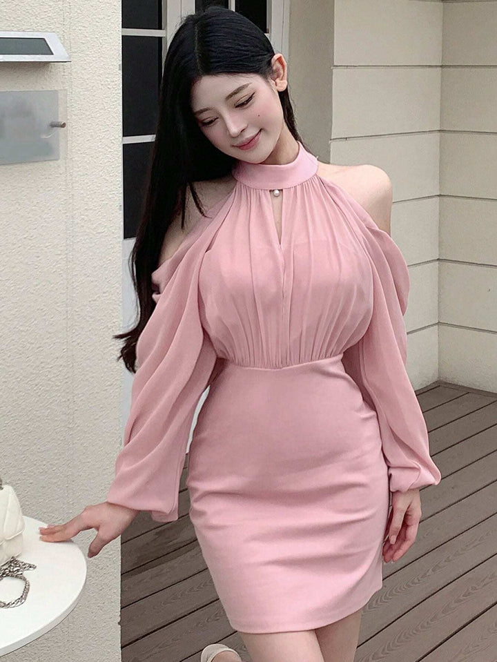 Rochie mini SHEIN, roz