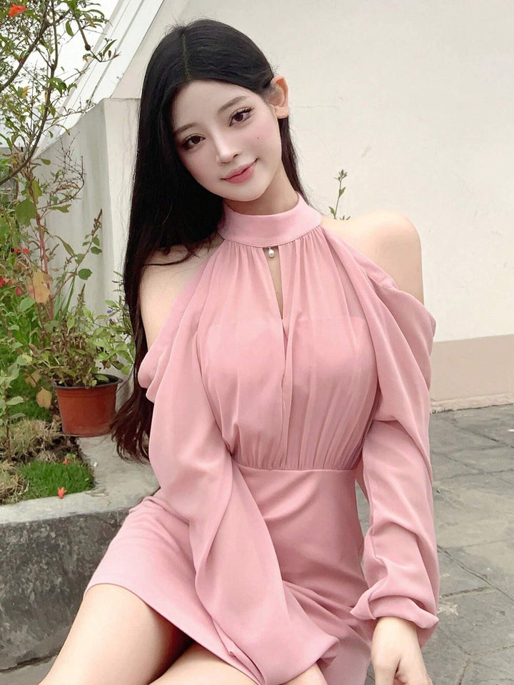Rochie mini SHEIN, roz