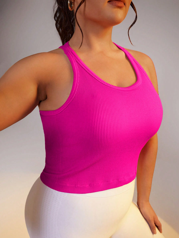 SHEIN sportmelltartó, rózsaszín