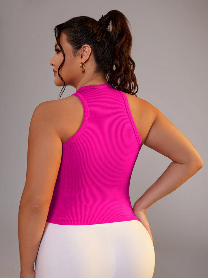 SHEIN sportmelltartó, rózsaszín