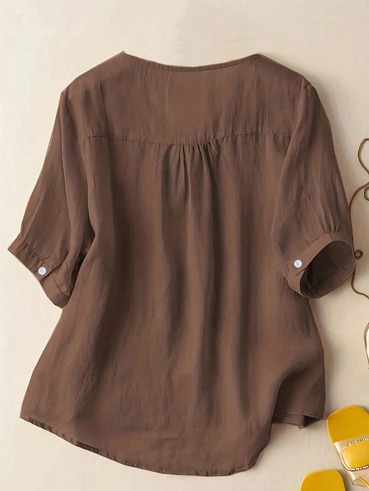 SHEIN blúz, barna