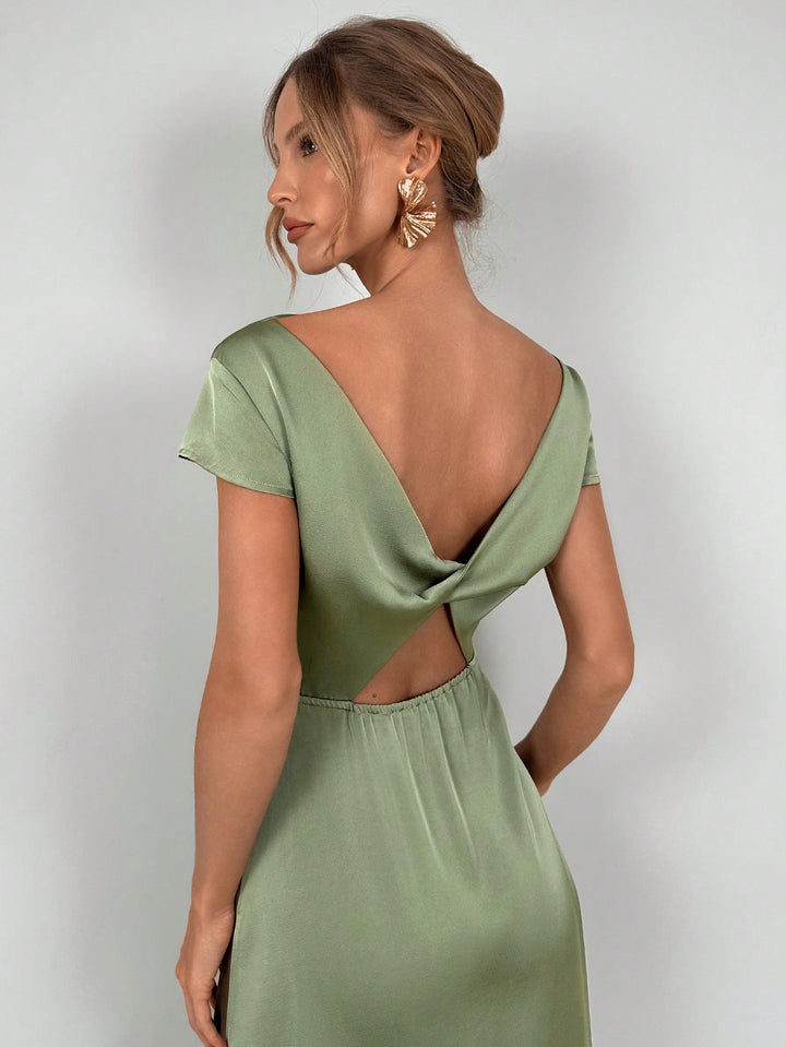 SHEIN maxi ruha, zöld