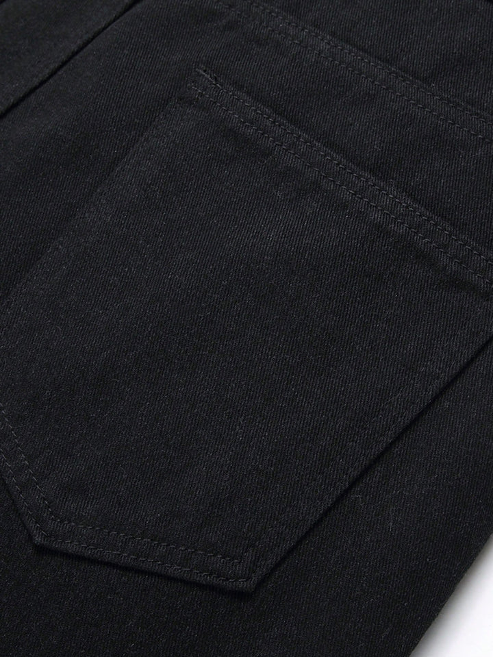 Pantaloni scurți SHEIN, negru